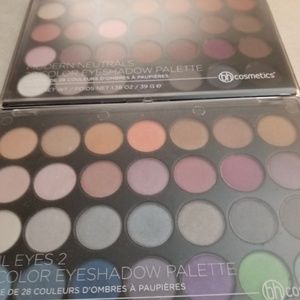 Two bh cosmetics palettes.